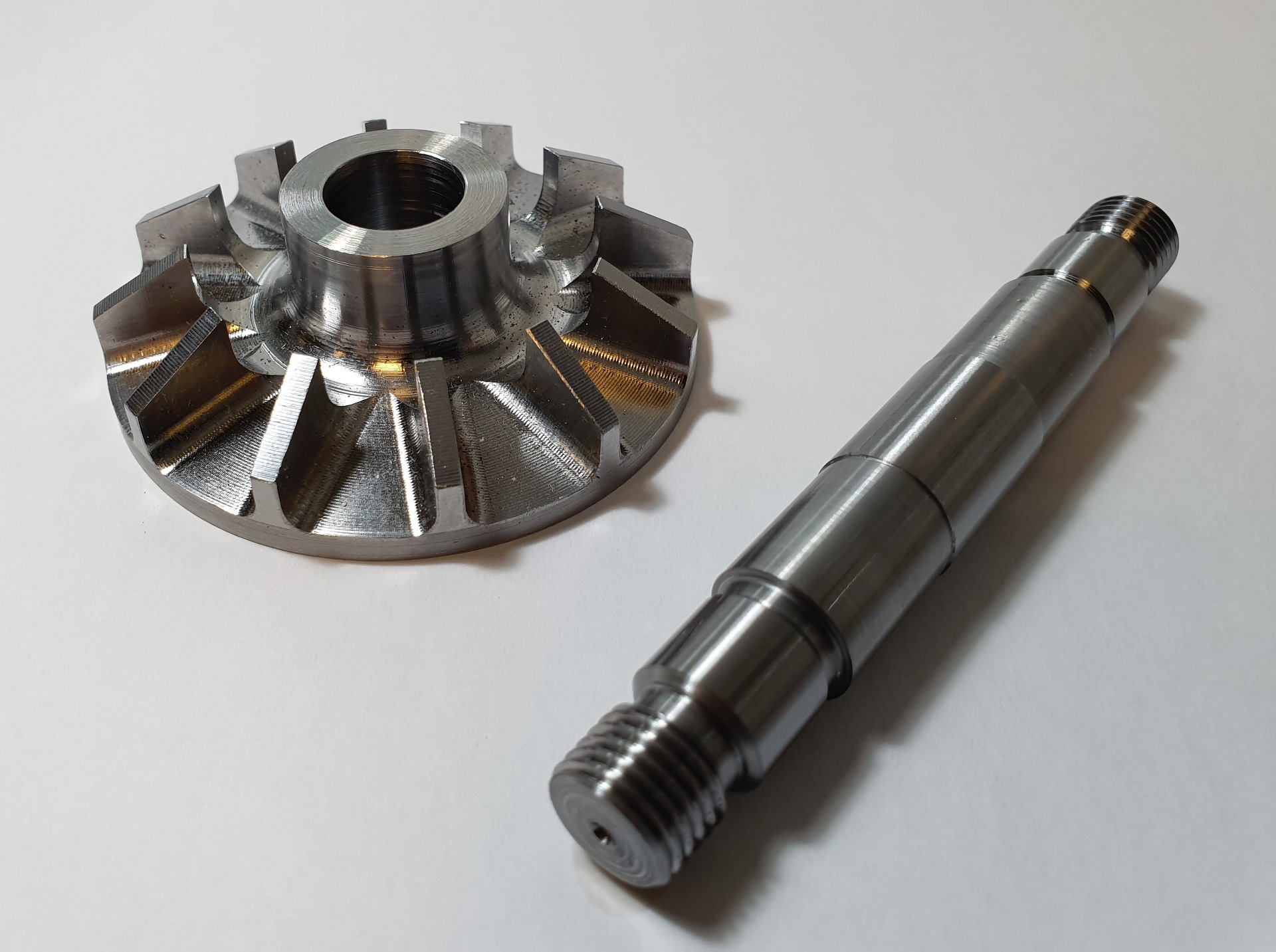DFV Water Pump Impeller & Shaft Modatek
