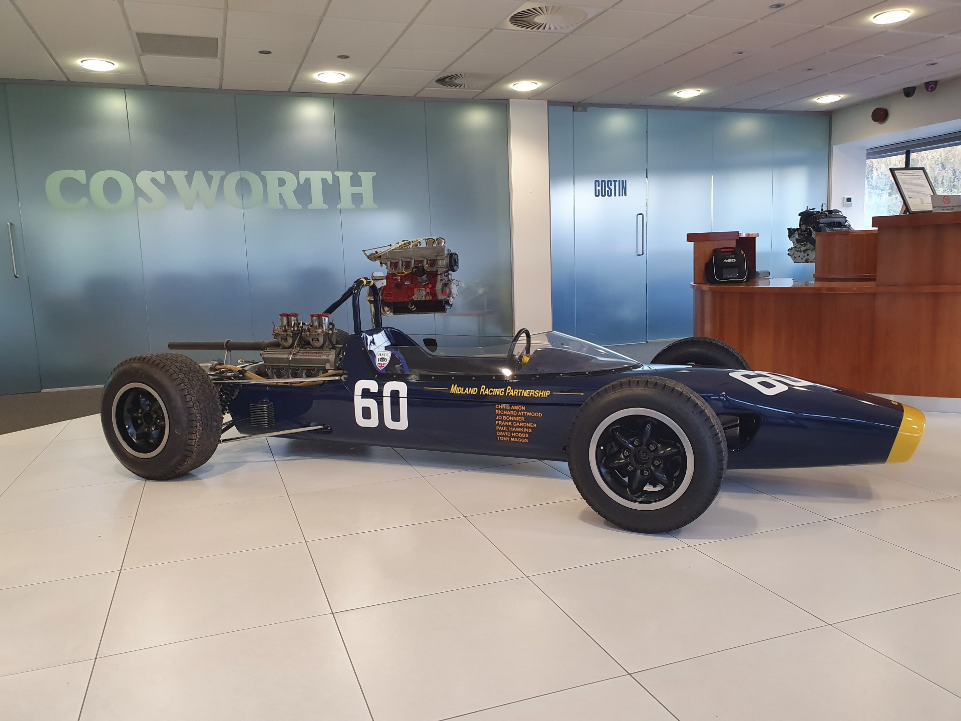 Lola T60 Formula 2 Car at Cosworth