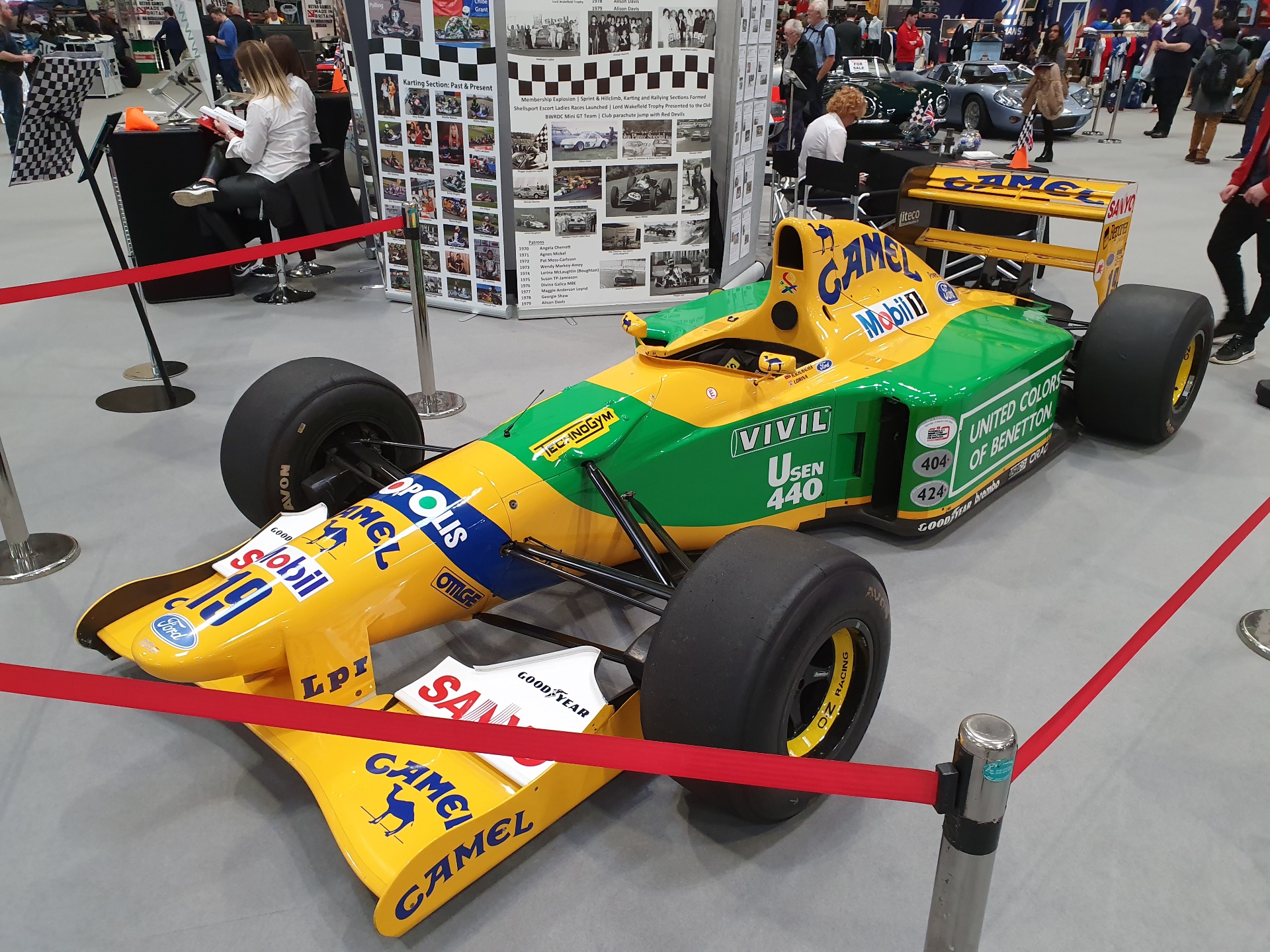 Benetton B192 Formula 1 Car