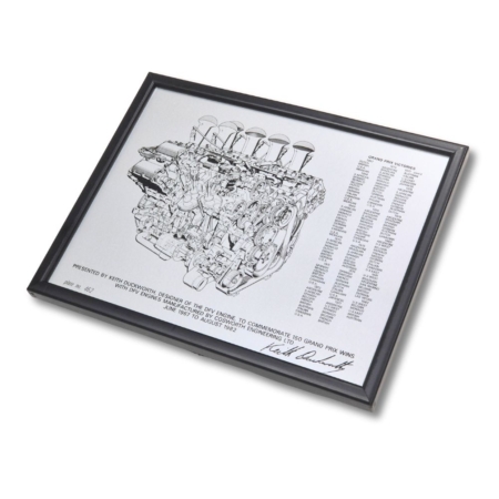 Cosworth DFV Plaque #462