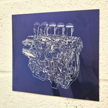 Cosworth DFV Plaque